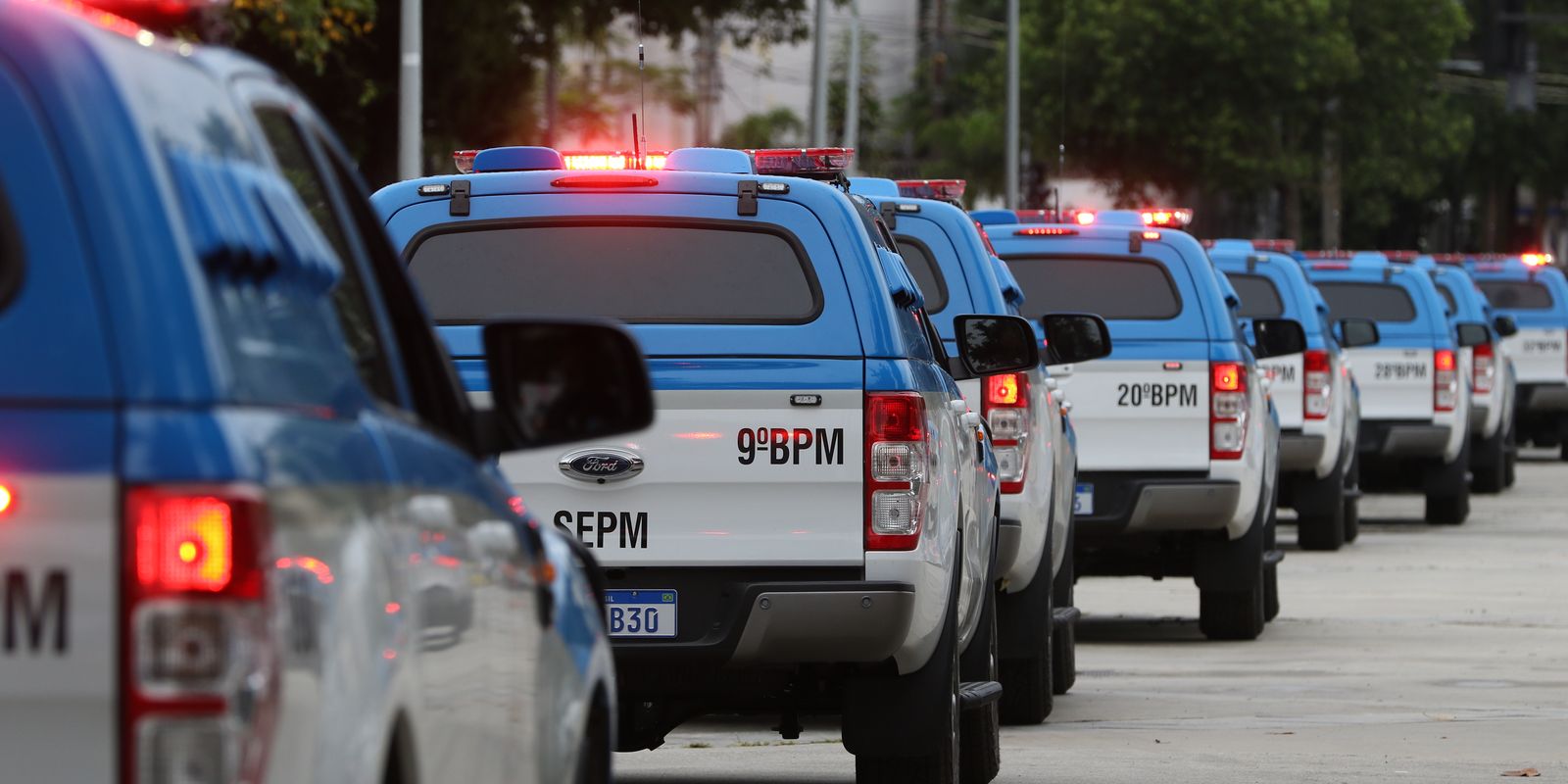 Polícia Militar do Rio intensifica policiamento para jogos da seleção brasileira