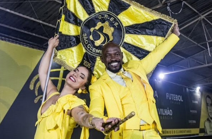 São Clemente anuncia a renovação do casal Alex e Thaís para o Carnaval 2027