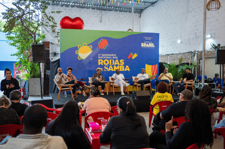 Seminário nacional das rodas de samba solicita mapeamento e profissionalização do setor