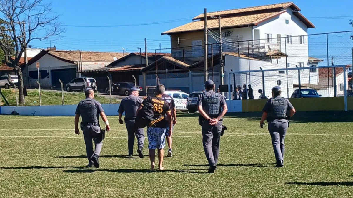 Árbitro preso por injúria racial e ameaça em Taubaté durante jogo