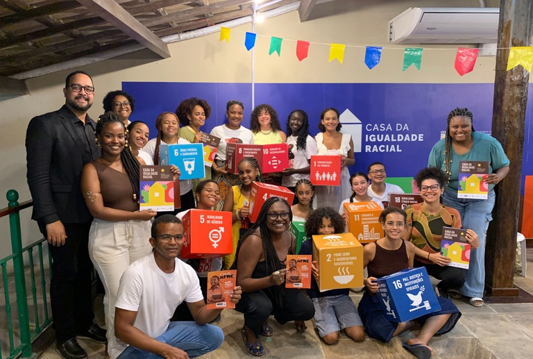 Casa da Igualdade Racial em Salvador sedia intercâmbio com estudantes da Pitzer College e Instituto Steve Biko
