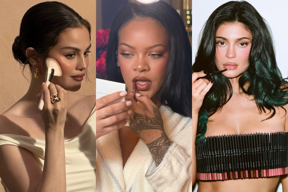 De Rihanna a Kylie Jenner: o sucesso das marcas de beleza de celebridades