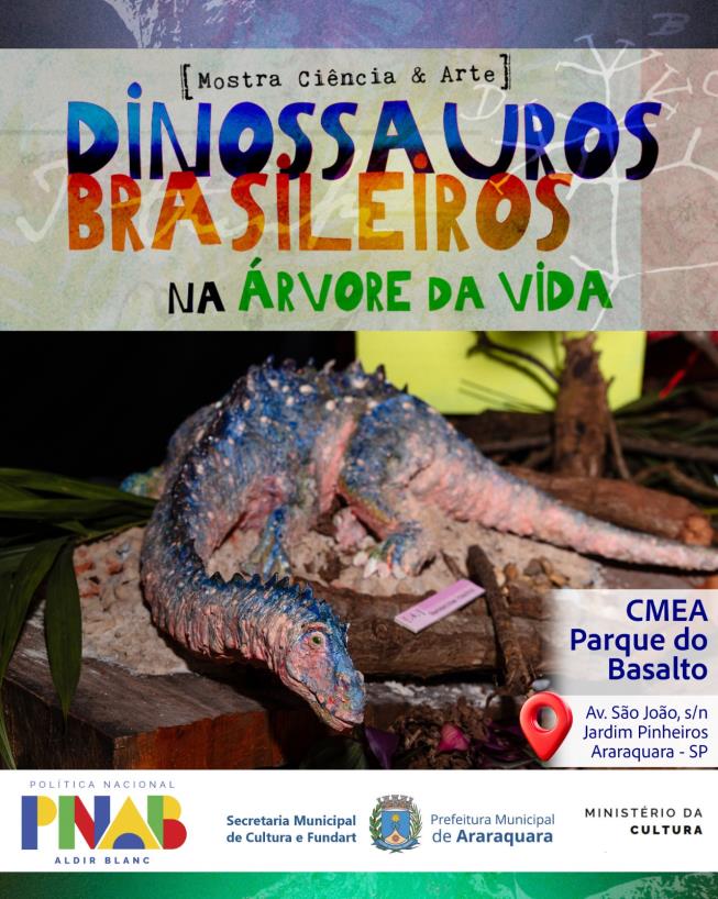 “Dinossauros na Árvore da Vida” convida a explorar a evolução pela ciência e arte