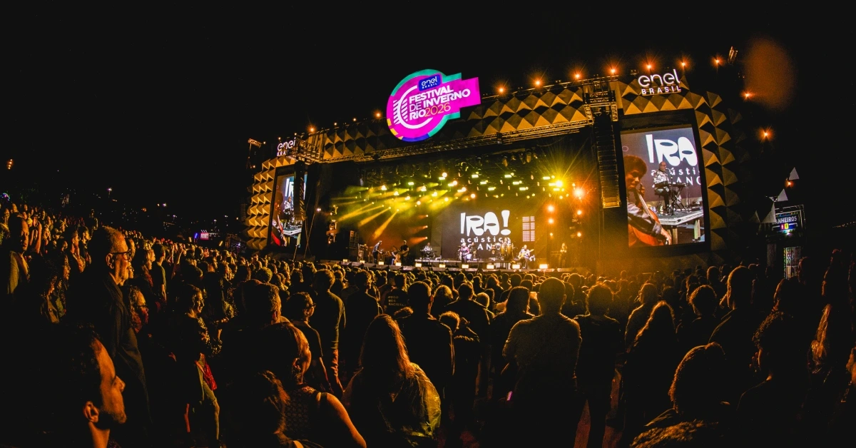 Enel Festival de Inverno Rio chega ao fim com shows de Luísa Sonza e Ludmilla
