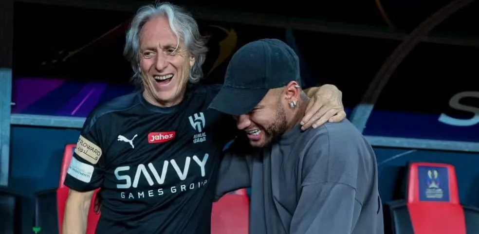 Jorge Jesus detalha conversa controversa com Neymar após exclusão no Campeonato Saudita
