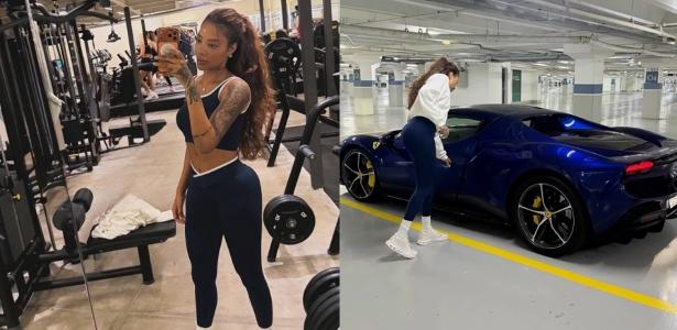 Ludmilla mostra Ferrari de R$ 5 milhões e intensifica treinos para apresentação no Rio