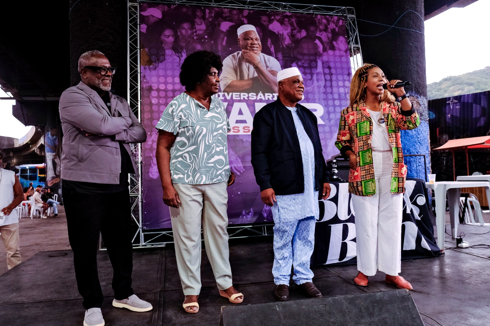 Madureira celebra Ivanir dos Santos em domingo de ancestralidade