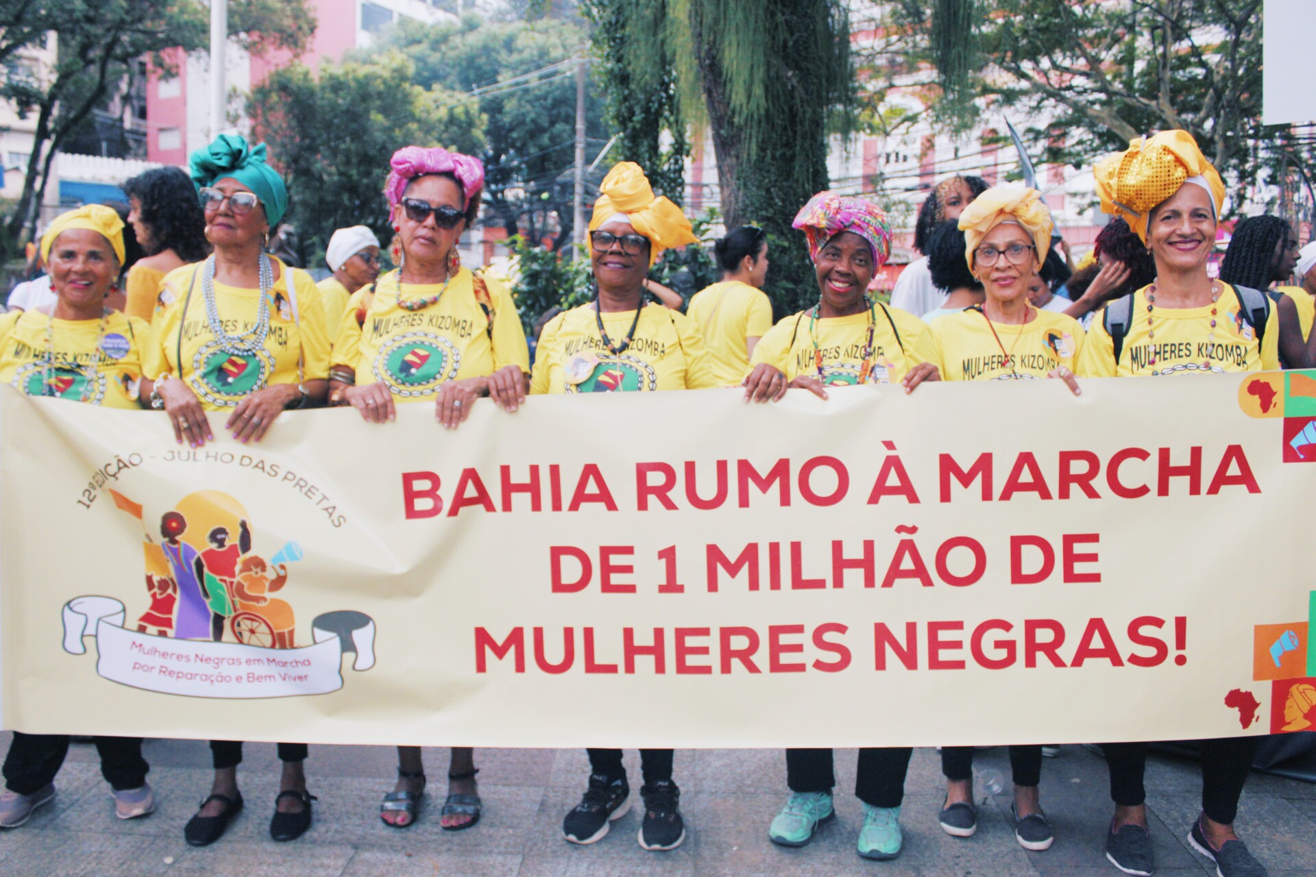 Marcha das Mulheres Negras da Bahia ocupa ruas de Salvador no sábado