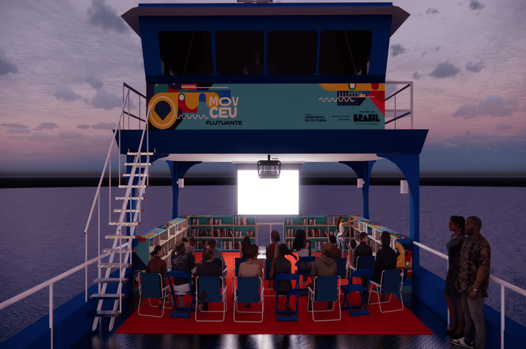 MinC lança primeiro MovCEU Flutuante para expandir acesso à cultura na Amazônia