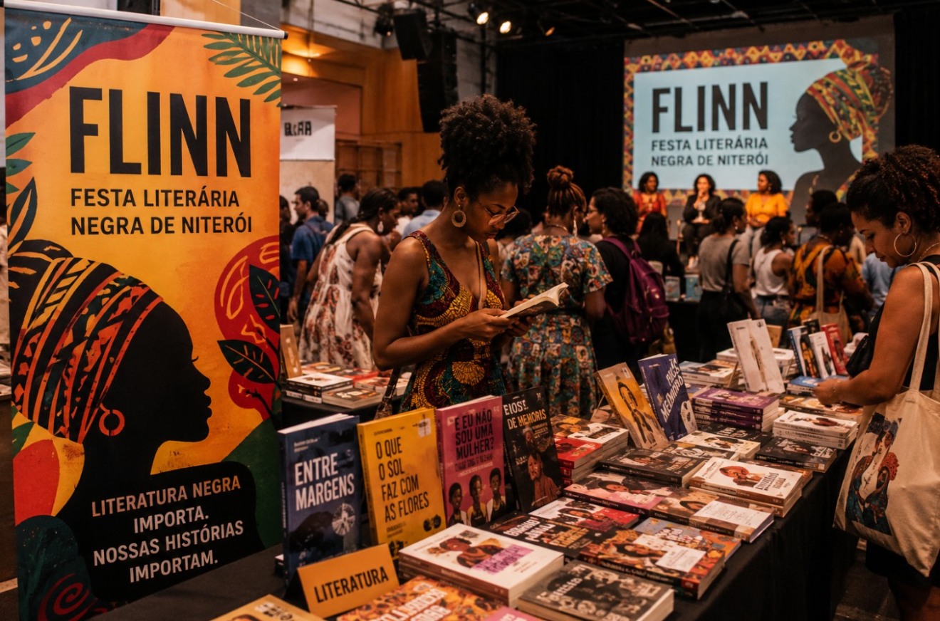 Niterói estreia a FLINN, primeira Festa Literária Negra da cidade
