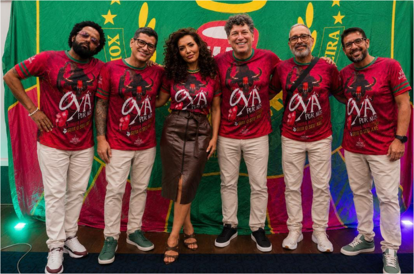 Parceria de Xande de Pilares e Karinah se apresenta neste sábado (1), nas eliminatórias de samba-enredo da Mangueira 2027