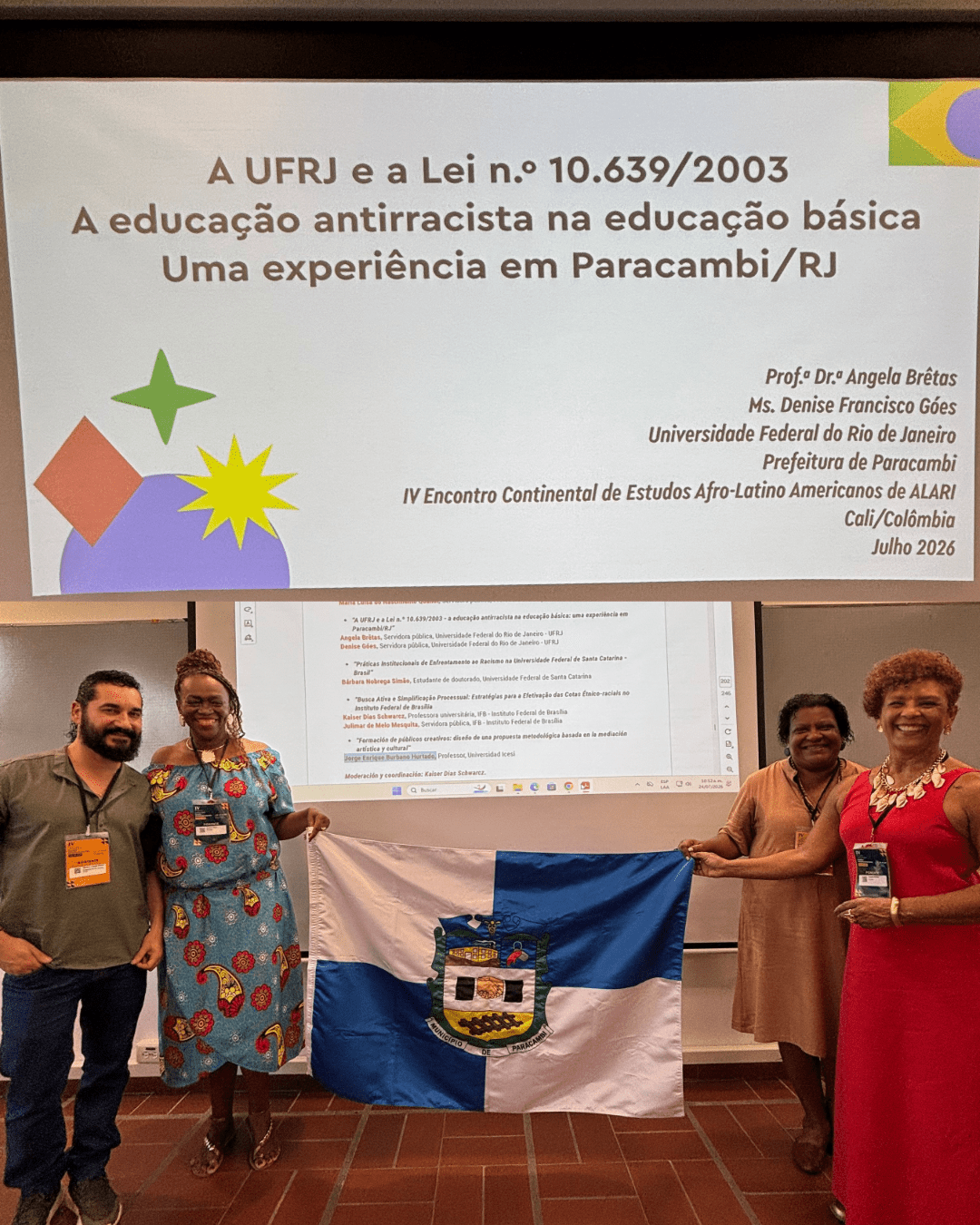 Projeto de educação antirracista de Paracambi é destaque internacional