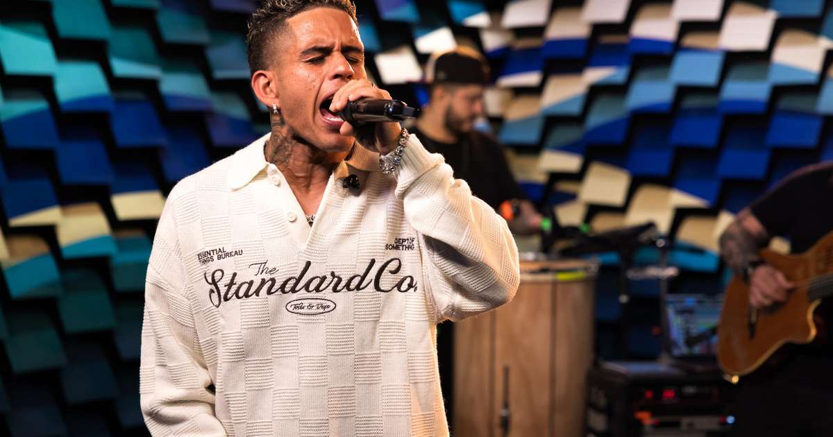Gaab realiza show intimista no programa sonora apresenta e revela grandes sonhos