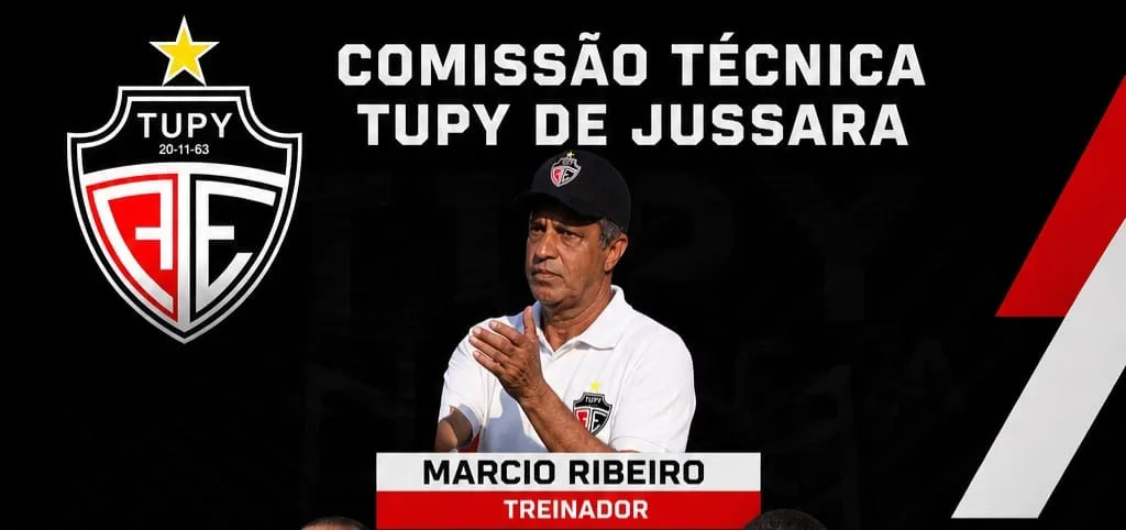 Tupy-GO contrata Márcio Ribeiro para a Divisão de Acesso