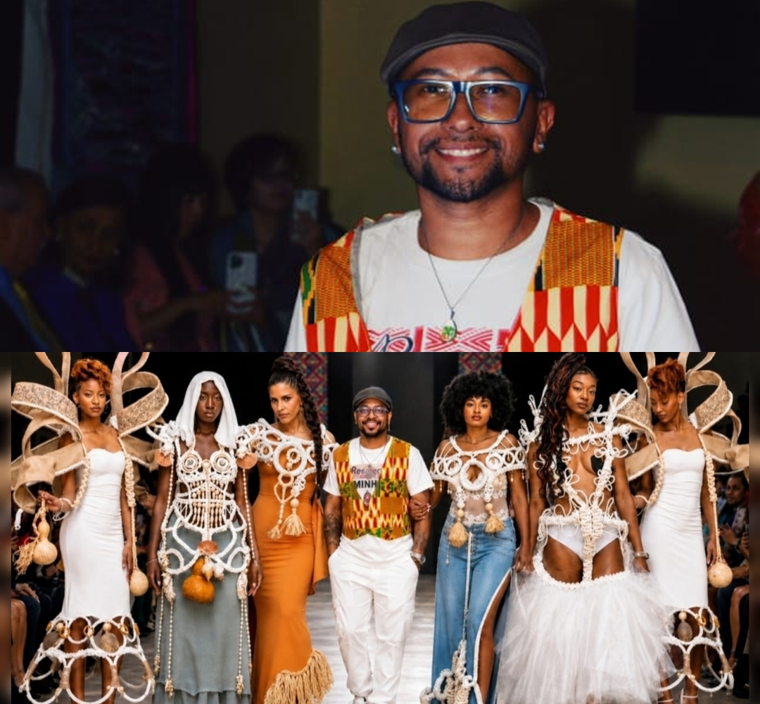 Alex Fraga leva a inovadora moda afro-cibernética para as grandes passarelas