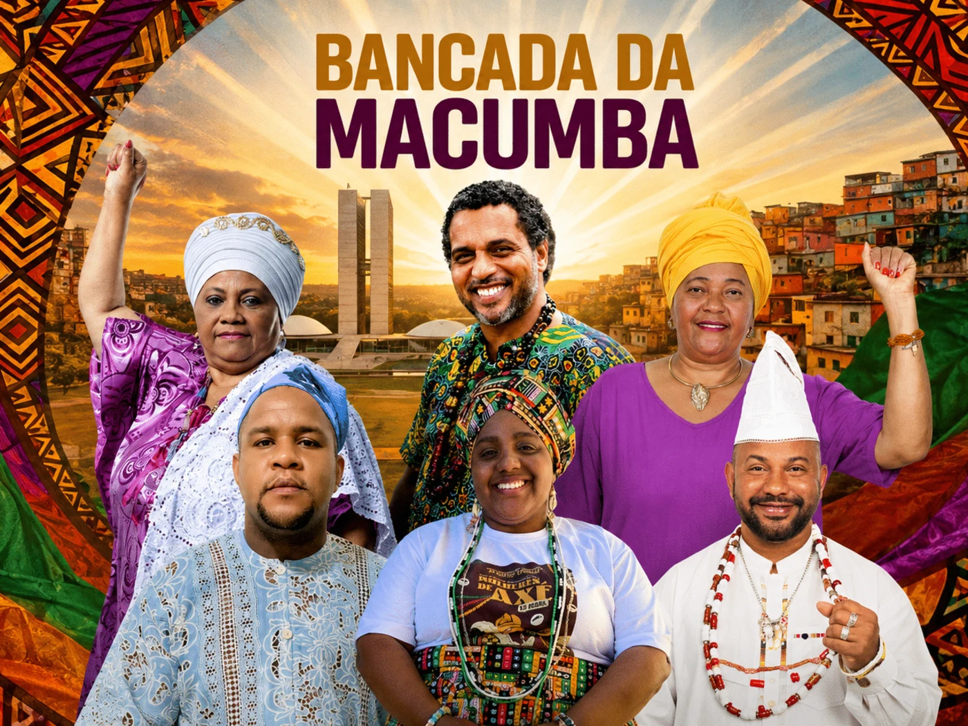 PSOL oficializa a bancada da macumba com candidatos de cinco estados