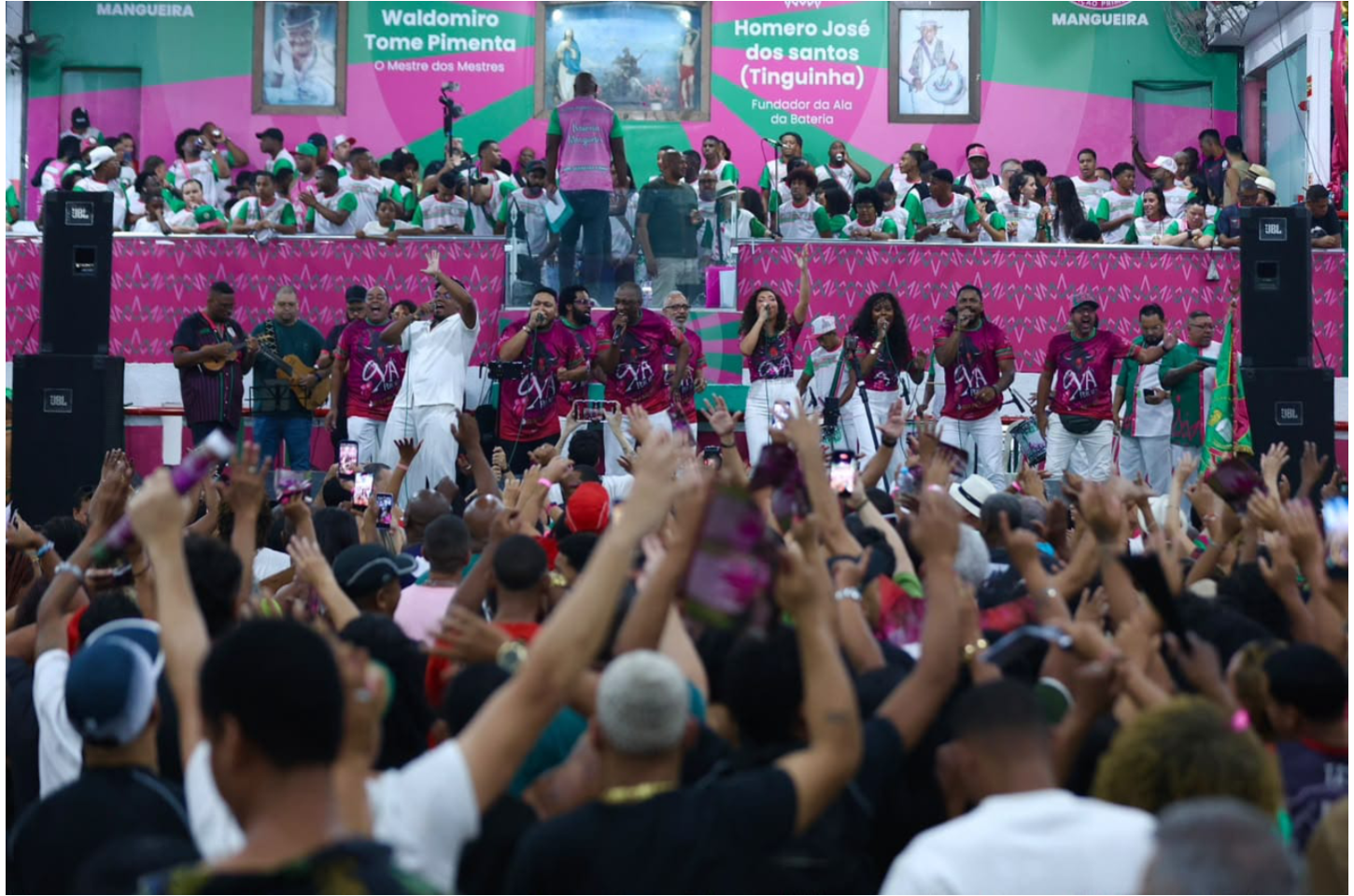 Samba 3 volta à quadra da Mangueira neste sábado (15) após avançar na disputa para 2027