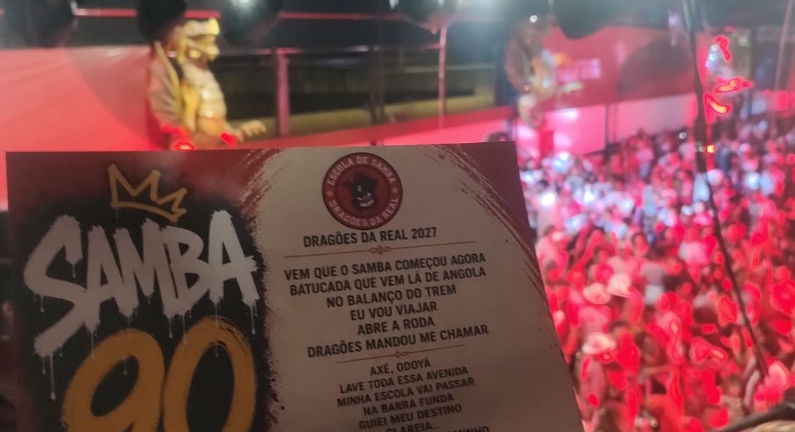 A escola de samba Dragões da Real anuncia enredo em homenagem a Reinaldo no Carnaval