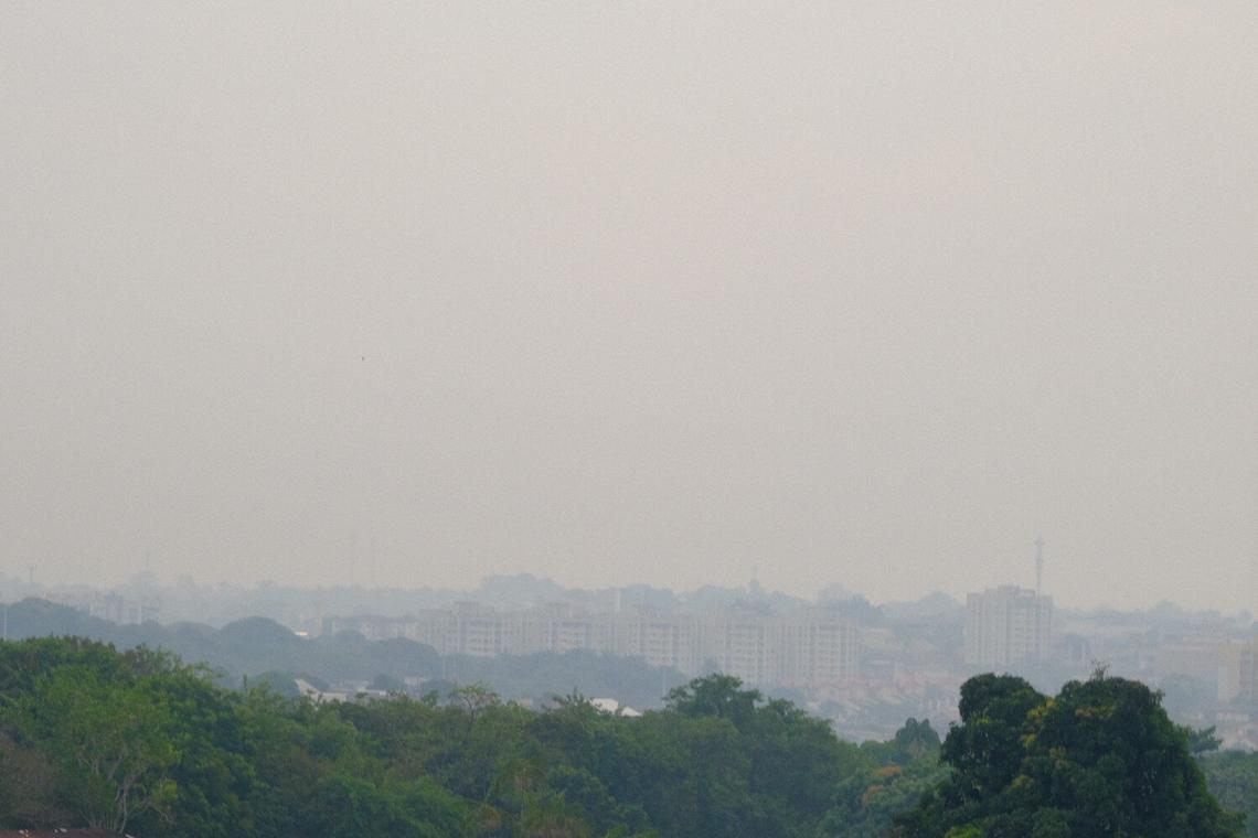 Fumaça de queimadas reduz qualidade do ar em Manaus e preocupa moradores