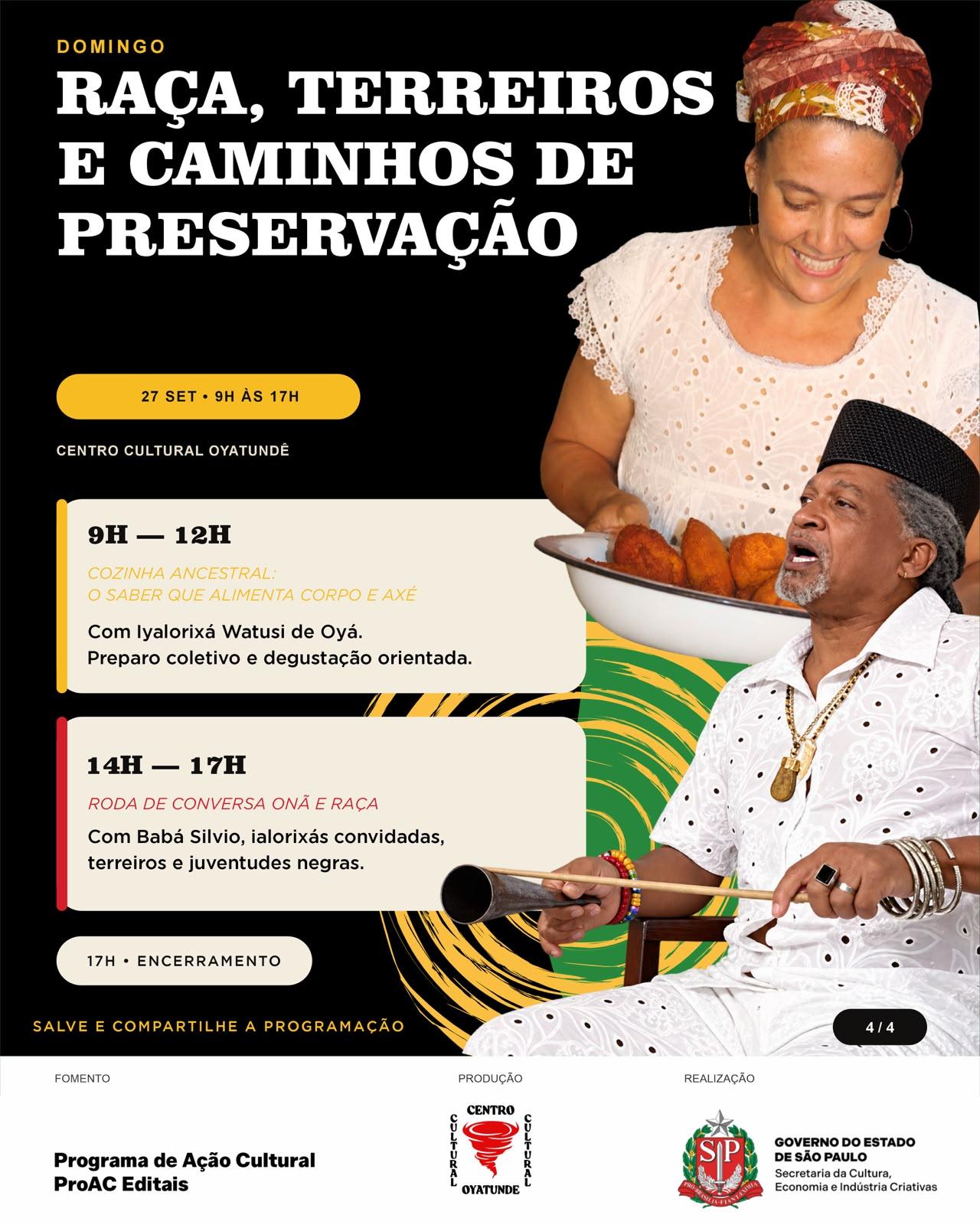 Seminário Onã reúne saberes de matriz africana em Mauá