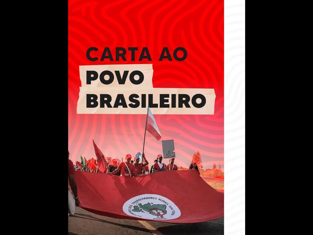 MST cobra de Lula o assentamento de 100 mil famílias em carta aberta