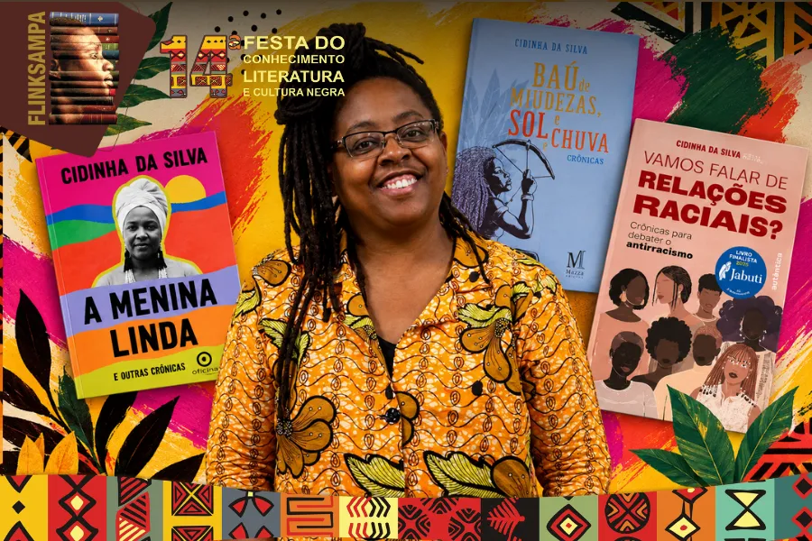 Escritora Cidinha da Silva é destaque na FlinkSampa em São Paulo