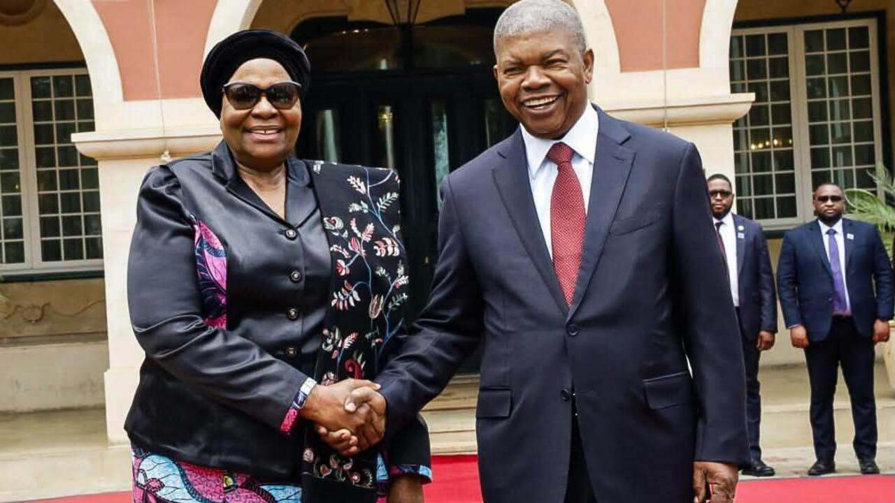 Presidente da Namíbia realiza visita oficial a Angola para estreitar parcerias