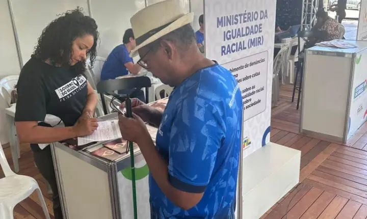 Ministério da Igualdade Racial participa do Governo na Rua em Cuiabá (MT)
