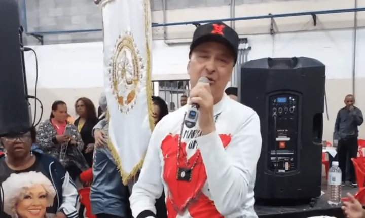 Royce do Cavaco impressiona em roda de samba após superar AVC isquêmico