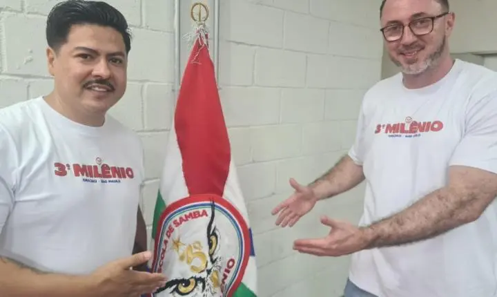 Vinícius Freitas assume direção de carnaval e harmonia da Estrela do Terceiro Milênio para 2027