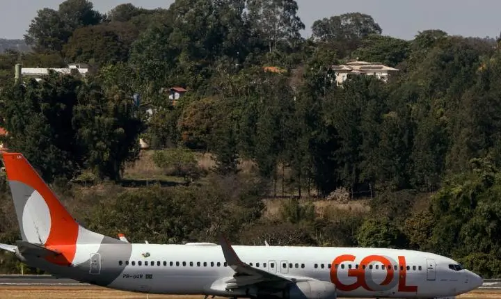 Avião realiza pouso de emergência após decolar de Goiânia rumo a SP