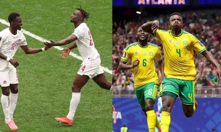 Canadá e África do Sul iniciam fase de mata-mata na Copa do Mundo