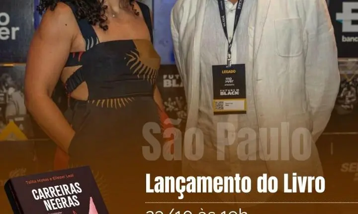Carreiras Negras é lançado em 23 de outubro na Livraria da Travessa em SP