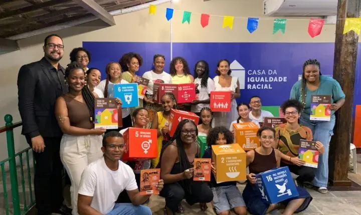 Casa da Igualdade Racial em Salvador sedia intercâmbio com estudantes da Pitzer College e Instituto Steve Biko