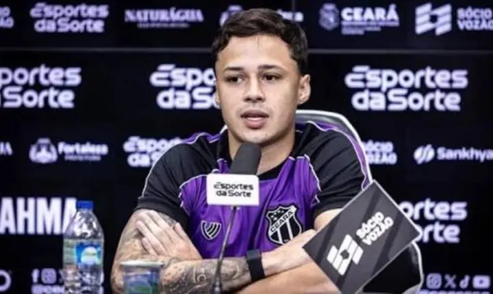 Ceará: Matheus Araújo se defende após acusação de injúria racial