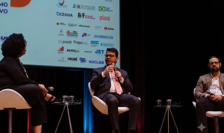 Chico Lucas debate os desafios da segurança pública em evento da Abraji