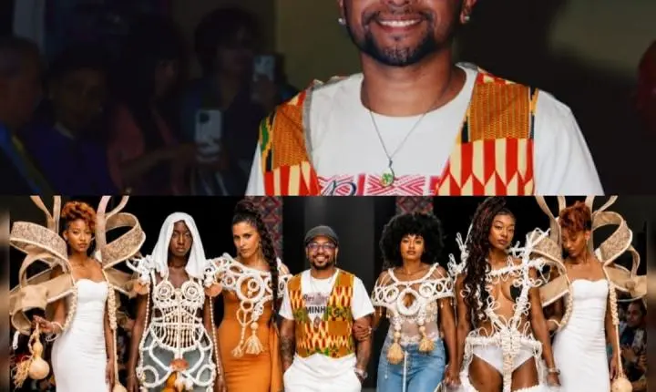 Alex Fraga leva a inovadora moda afro-cibernética para as grandes passarelas
