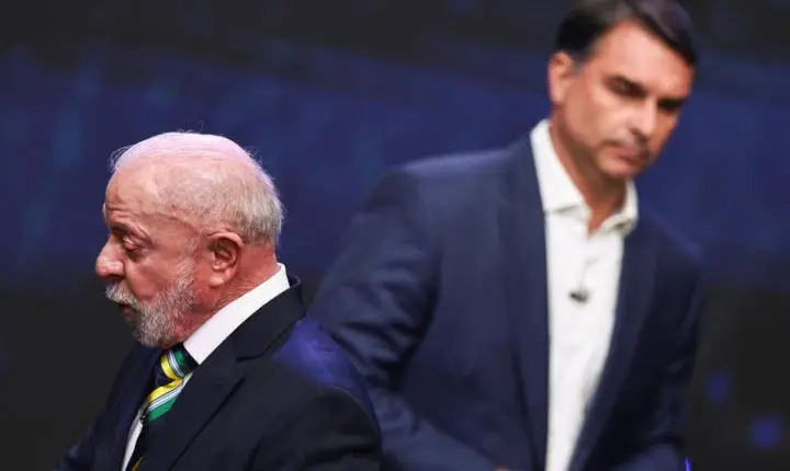 Eleições no Brasil colocam Lula e Flávio Bolsonaro em disputa acirrada