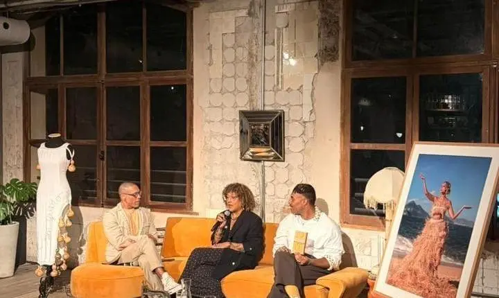 Dih Morais promoveu conversa sobre moda, ancestralidade e ocupação cultural no Cidade Matarazzo