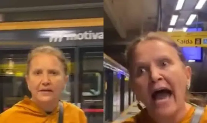 Injúria racial no metrô de SP: mulher é identificada após discussão política