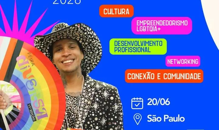 Feira Diversa espera reunir mais de mil pessoas em São Paulo e destaca novas formas de trabalho e geração de renda para a população LGBTQIA+