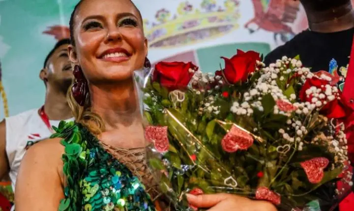 Paolla Oliveira lidera enquete para ser a nova rainha de bateria da Grande Rio em 2027