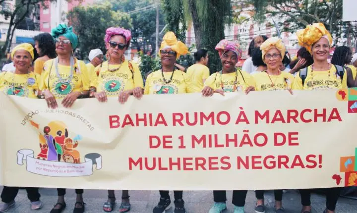 Marcha das Mulheres Negras da Bahia ocupa ruas de Salvador no sábado