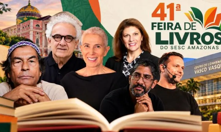 Milton Hatoum e Ailton Krenak confirmados na Feira de Livros do Sesc em Manaus