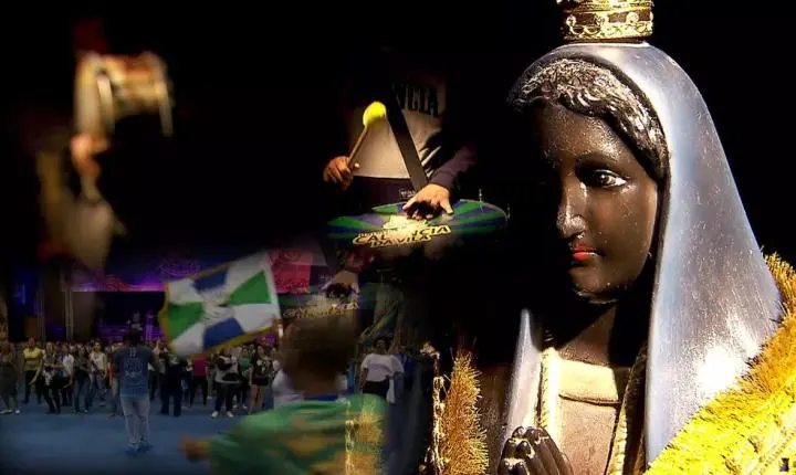 Nossa Senhora Aparecida foi enredo histórico no Anhembi em 2017