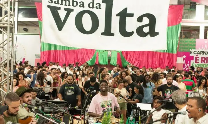 Samba da Volta chega à Mangueira para celebrar a cultura do samba carioca