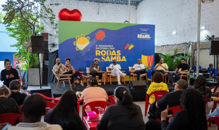 Seminário nacional das rodas de samba solicita mapeamento e profissionalização do setor