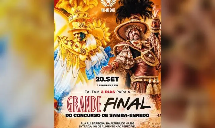 Vai-vai define samba-enredo para o carnaval 2027 em grande final no bixiga