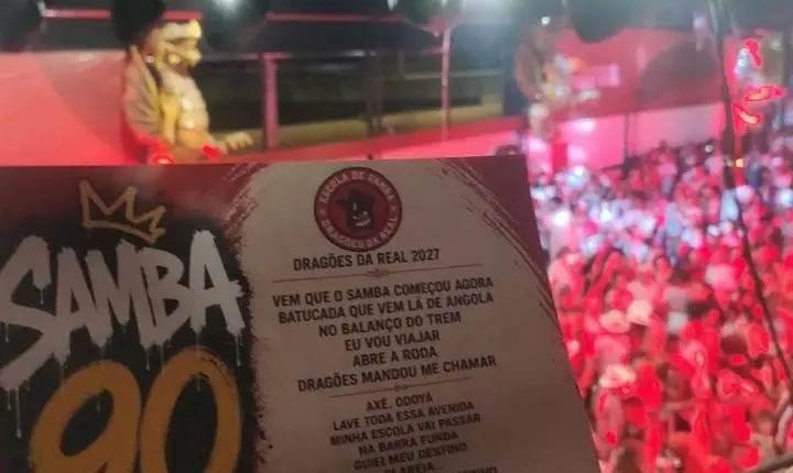 A escola de samba Dragões da Real anuncia enredo em homenagem a Reinaldo no Carnaval