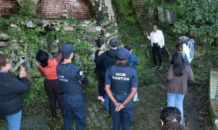 Visita ao Quilombo do Pai Felipe revive resistência negra em Santos